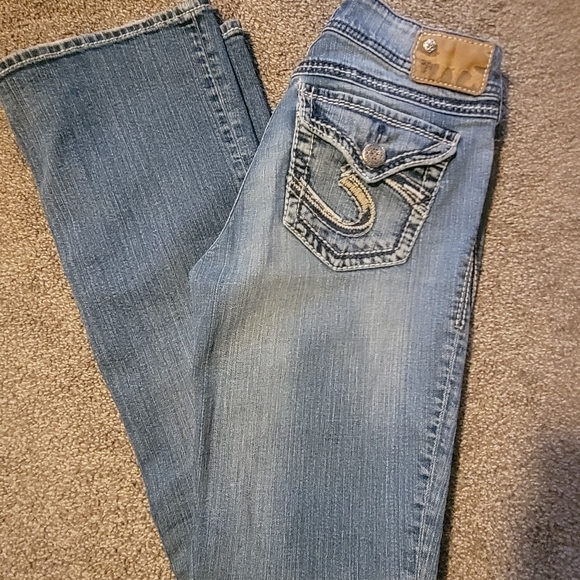 Women's Silver Jeans 34L - Picture 3 of 3